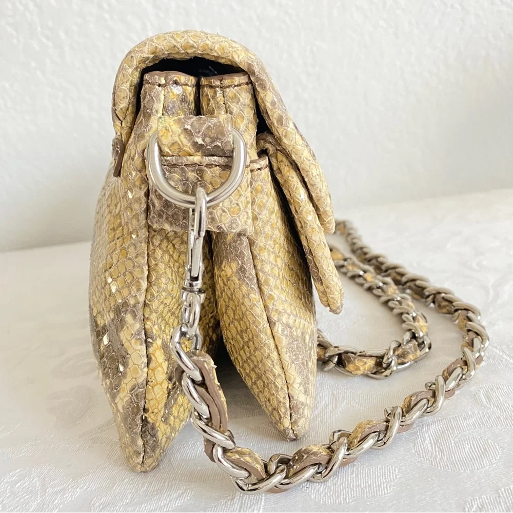 Lockheart Python Chain Shoulder Bag - Picture 4 of 12
